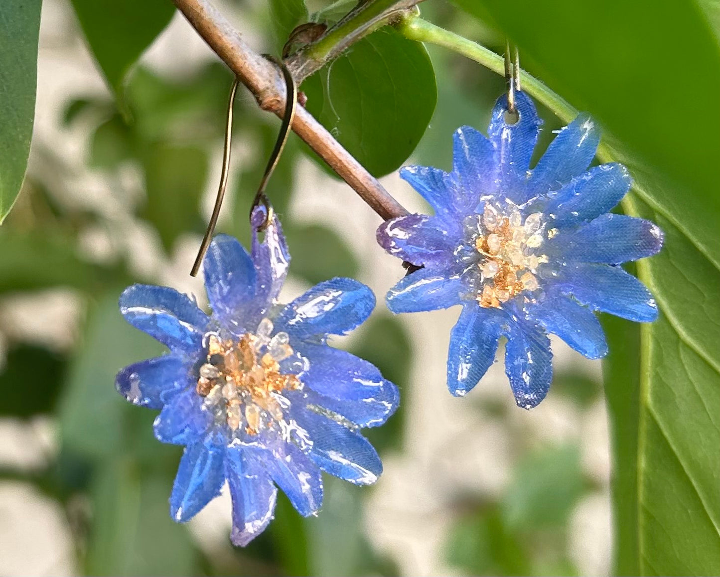 Cornflower Earrings